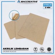 A3 Acrylic Sheet A4/ A5/ 2mm Thick - Clear Acrylic Sheet - Colored Acrylic