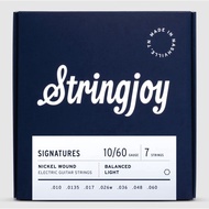 Stringjoy Signatures 7-string Electric Guitar Strings Size 10-60 (7 string set) US Made