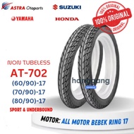 Motorcycle Outer Tire AT 702 60/90-17 Tire 225-17 Non Tubeless Tubetype Aspira Original
