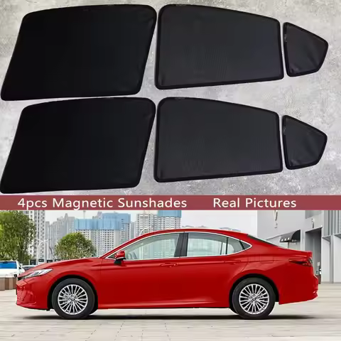 Magnetic Car Sunshade Shield Windshield Frame Curtain Sun Shades For Toyota Camry 9TH XV80 XV 80 202