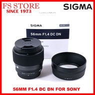 SIGMA ORIGINAL  56mm f/1.4 DC DN Contemporary Lens for Canon EF-M SIGMA (c)/ SIGMA 56MM F/1.4 DC DN 