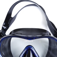  Snorkeling Mask Adult Silicone Diving Goggles Tempered Glass Diving Goggles Snorkeling Goggles Port