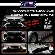 Bodykit Gear Up ACE v1 v2 v3 Myvi Facelift 2021 2022 2023 2024 2025
