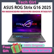 ASUS ROG Strix G16 2025 R9 9955HX3D/R9 9955HX/R9 8940HX RTX5070Ti | 2.5K 240Hz/165Hz IPS | G614FR/G6