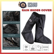 [EZ4U] Rain Shoes Kasut Hujan Getah Cover Waterproof Motorcycle Bike Shoe Footwear Rainproof
