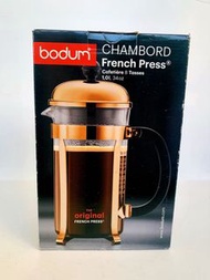 全新未拆， 高格調丹麥 Bodum 1928-01 1L 8 cup CHAMBORD Coffee Maker 法式濾壓壺（原購價$2288）
