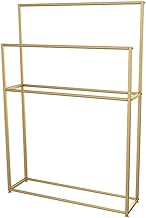 Towel rack Towel Rack Standing, 4 Tier Freestanding Iron Towel Rack, Nordic Towel Rack for Bedroom L