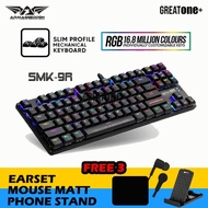 Armaggeddon SMK-9R RGB Falconet Outemu Switch Mechanical Keyboard 87 Key Low-Profile FREE 3 ITEM