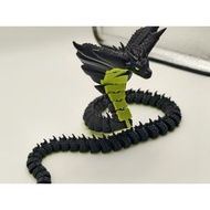 Toy Snake Cobra 3D Printing Figure Cool Cobra Snake Toy children's Toy