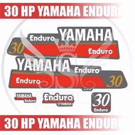 HP MESIN YAMAHA ENDURO 30PK ENGINE STICKER ENGINE COVERhp