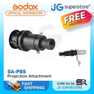 Godox SA-P85 Projection Attachment with 85mm Lens for S30 Focusing LED Light