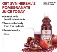 SVN Pomegranate (Madhulam) Herbal Juice- Herbal Extract Juice-Coridal Juice -1 Litre