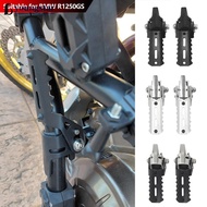 YOUNGSTAR 2Pcs Folding Motorcycle Modification Front Footpeg Set for BMW R1250GS R1200GS GS ADV Adve