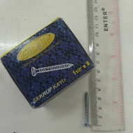 Wood screws 1 1/2" x 8