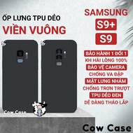 Samsung S9 plus, S9+, S9 Case With Cowcase Square Edge | Ss galaxy Phone Case Protects The camera Comprehensively TRON
