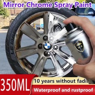 2025 new yeahSilver Paint Chrome Coating Spray Paint Glossy Chrome Coating 350ml－Super Gloss Coating