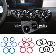 Car Air Condition Air Vent Outlet Ring Cover Trim Decoration Fit For Mercedes Benz A W177 B W247 GLB