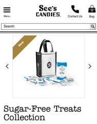 Mooncake Alternative- See’s Candies Sugar-Free Treats Collection