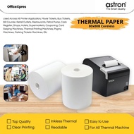 Thermal Paper 80x80 Coreless Paper Roll/ Cashier Receipt Paper/ Cashier Paper/ Paper Roll/ Thermal R