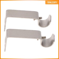 [tenlzsp9] Set of Drapery Curtain Rod Bracket Holder for 0.62 inch Rod,Sturdy Steel