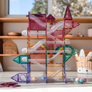 Connetix Tiles Pastel Ball Run Pack (106 pieces) | Magnetic tiles | STEAM toys