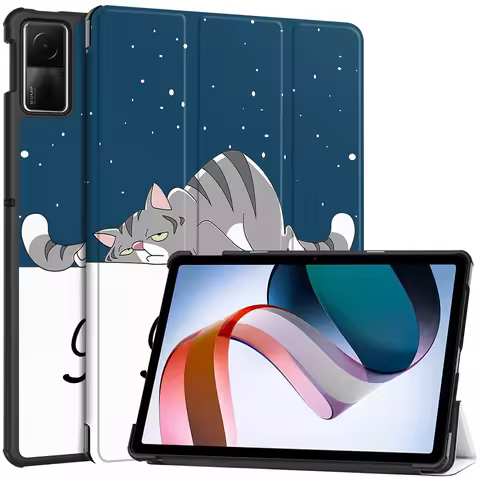 11.0'' Redmi Pad SE Tablet Cases For Xiaomi Redmi Pad SE Case Cover PU Leather Fundas Auto Sleep Coq