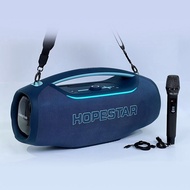 HOPESTAR ลำโพงบลูทูธ A60 ULTRA 450W แถมไมค์ลอย1อัน มีลูกเล่นไฟRGB ปรับเบสได้3โหมด ของแท้100% ใช้ง่าย