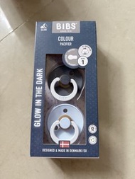 全新 BIBS 夜光安撫奶嘴 size 1