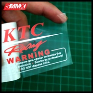 Sticker stiker shock tabung KTC Kitaco