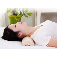 Korea Therapeutic Wooden Pillow made of Hinoki Cypress for Stiff Neck Shoulder Pain Spinal Health and Relaxation