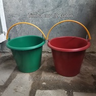 1/ 2 GALLON CAST BUCKET SMALL 15 CM CAST BUCKET TOILET BUCKET/