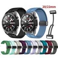 Silicone Strap For Samsung Galaxy Watch 3 45mm 41mm 42mm Active 2 44mm 40mm Garmin Venu3 Vivoactive 3 Band For Huami Amazfit Bip