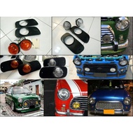 FRP custom front bumper mira gino turn light lamp L700 lampu signal bulat depan DCN look