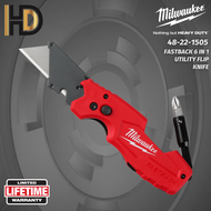 Milwaukee FASTBACK 6 in 1 Folding Utility Knife / Milwaukee Multi Function Utility Knife / 48-22-150