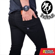 Latest Men's Denim Pants - BEST SELLING AIRBLACK DENIM / 784 VICTORY long black skinny semi slim fit