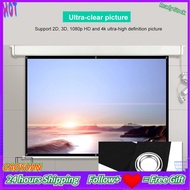 Caoyuanstore HD Projector Screen 84 inch 16:9 3D Film Portable Foldable Movie Wall Screens for Home 