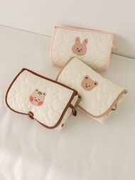 Korean Series Ins Baby Portable Diaper Mattress Foldable Diaper Bag Pure Cotton Baby Multifunctional Waterproof Diaper Pad