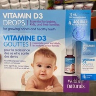 🇨🇦加拿大代購🇨🇦Webber Naturals BB 維他命d3 滴劑