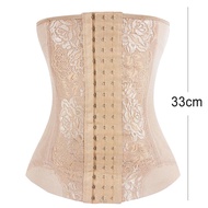 XS Girdle Body Shaper For Women Breathable Waist Trainer Corset With Hook Long Boned Slimming Tummy-