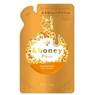 NEW &amp;Honey Shampoo, Made in Japan Fleur Shampoo Kinmokusei Refill 350ml