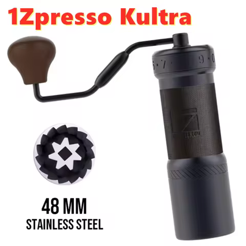 New 1Zpresso Kultra Manual Coffee Grinder foldable handle portable coffee grinder coffee mill grindi