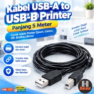 5 Meter Cable Printer MIDI Scanner Arduino 5 Meter USB 2.0 USB-A to USB-B Printer 5M 5Meter 500 cm