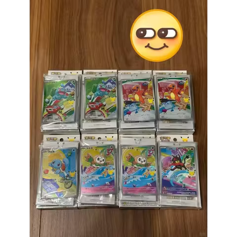 Original Pokemon 30th Anniversary Vol.1 Celebration First Partner Special Shiny Pokemon PTCG Simplif