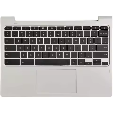 A+For Lenovo Chromebook C330 White Palmrest Case US Keyboard & Touchpad 5CB0S72816