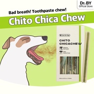 [DR.BY CHITO CHICA CHEW] Dental Chew Gum bad breath Toothpaste Dog (12sticks)