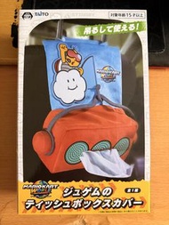 【全新】TAITO Super Mario 瑪利歐賽車 朱基木 雲大師 吊掛式面紙盒套 車用面紙套