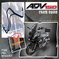 HONDA ADV 150 - FULL CRASH GUARD ( POWDER COATING )