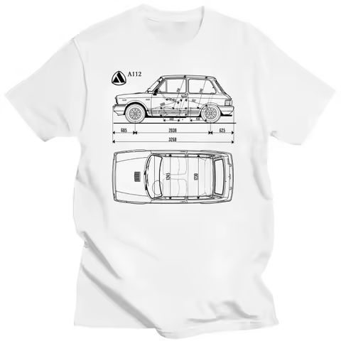 Men t shirt Sleaford Mods Punk T-Shirt Auto DEpoca Autobianchi A112 Abarth Mito - Anni 70 S-5Xl hara