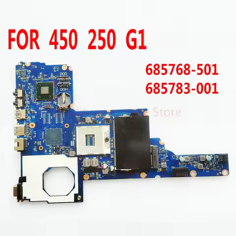 685768-501 FOR HP 450 250 G1 Notebook 685768-001 685783-001 Laptop Motherboard 6050A2493101-MB-A02 M