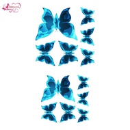 Abbraccia 6x Butterfly Stickers for Home Use Night Glow Wall Decals Ideal for Scrapbooking Classroom